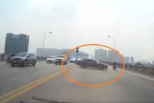 Xử phạt nữ tài xế quay đầu xe gây tai nạn liên hoàn trên cầu